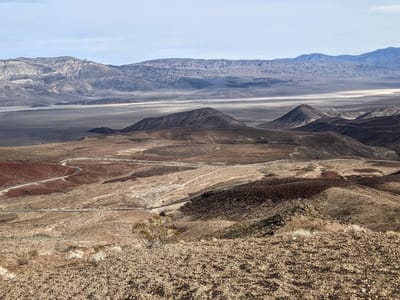Death Valley National Park: Father Crowley View Point