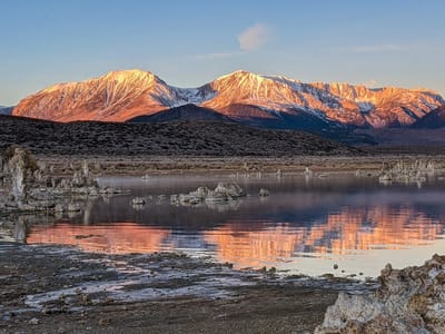 Mono Lake: Sunrise Mono  Lake
