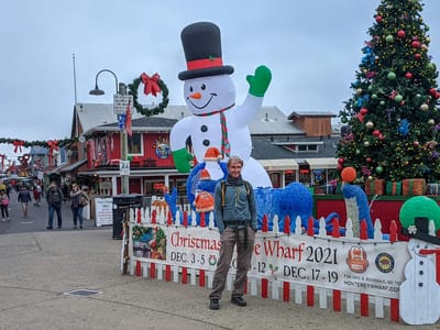 Carmel and Side Trips: Herb at Fisherman's Wharf