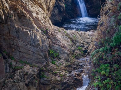 Carmel and Side Trips: Soberanes Canyon Trail waterfall