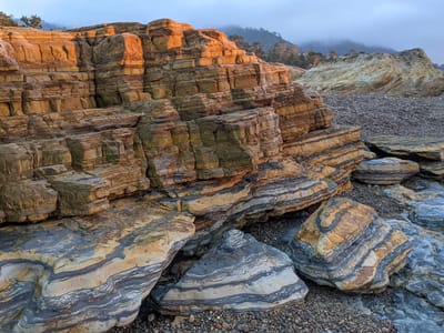 Carmel and Side Trips: Sunset Weston Beach - Point Lobos