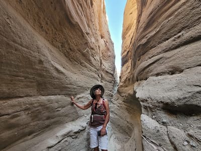 Anza-Borrego State Park: Calcite Mine Slot Canyon