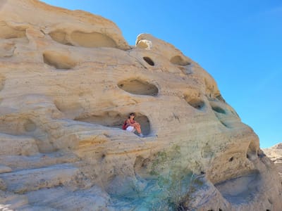 Anza-Borrego State Park: Wind caves near the Calcite Mine