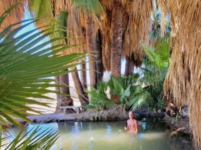 Salton Sea Area: Herb loves a good hot spring