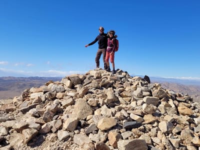 Joshua Tree National Park: Top of Ryan Mountain