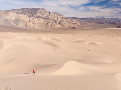 Death Valley: Time to make the 4-mile trek back to the car