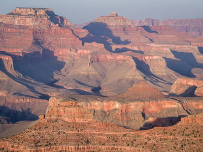 Grand Canyon - South Rim: Sunset at Yavapai Point