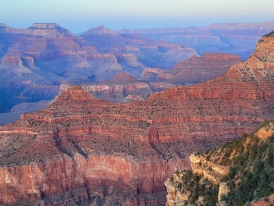 Grand Canyon - South Rim: Sunset at Yavapai Point