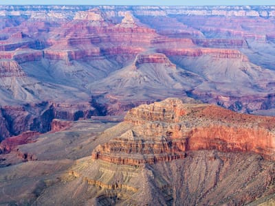 Grand Canyon - South Rim: Sunset at Yavapai Point