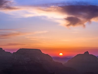 Grand Canyon - South Rim: Sunrise at Yaki Point