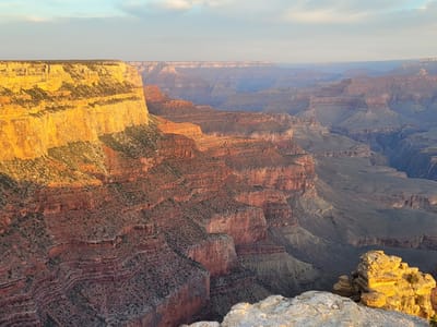 Grand Canyon - South Rim: Sunrise at Yaki Point