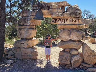 Grand Canyon - South Rim: Hermit's rest