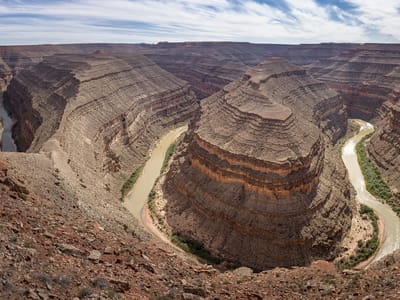 Gooseneck State Park, Muley Point, and Valley of the Gods: Goosenecks Overlook