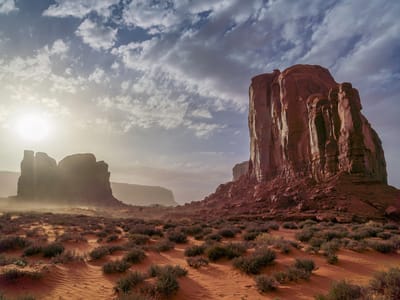 Monument Valley Navajo Tribal Park: After the storm