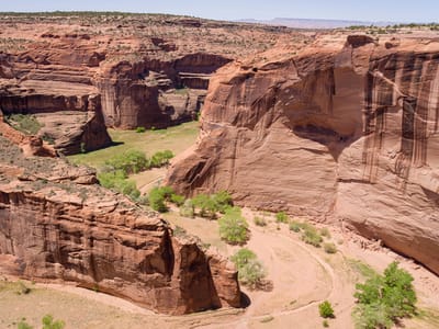 Canyon de Chelly: Antelope House Ruins Overlook