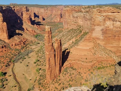Canyon de Chelly: Spider Rocks Overlook