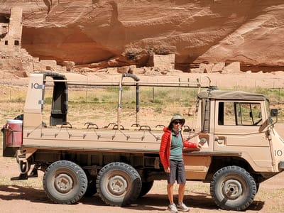 Canyon de Chelly: Our \"jeep\" into the canyon