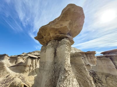 Bisti Badlands: Stone Wings