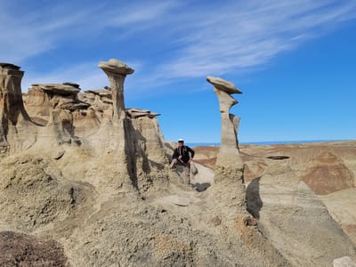 Bisti Badlands: Conversing Hoodoos