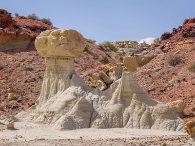 Bisti Badlands: Seemed like there was gold everywhere
