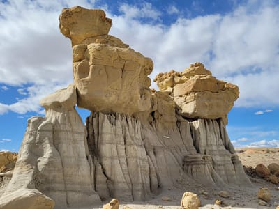 Bisti Badlands: More gold