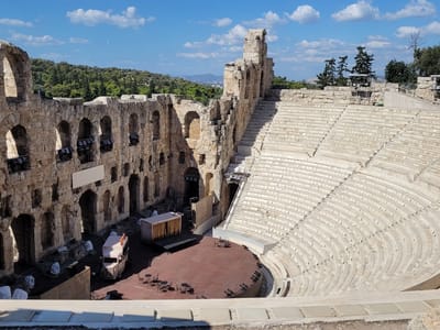 Athens: Odeon of of Herodes Atticus