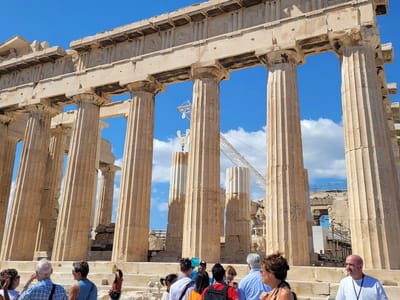 Athens: Back of the Parthenon