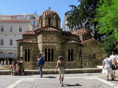 Athens: 12th-century Byzantine Church of the Virgin in Monastiraki Square