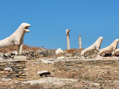 Mykonos and Delos: Terrace of the Lions