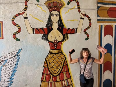 Crete: Modern day Snake Goddess