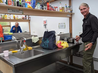 Reykjavik: Dinner in the Campground Cooking Facility