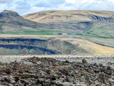 Eldhraun Lava Fields: View from Eldhraun Lava Fields