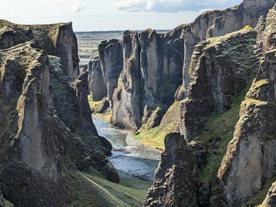 Fjaðrárgljúfur Canyon: Fjaðrárgljúfur Canyon