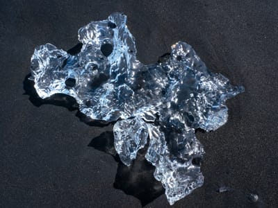 Jökulsárlón Glacier Lagoon and Diamond Beach: A Teddy Bear?