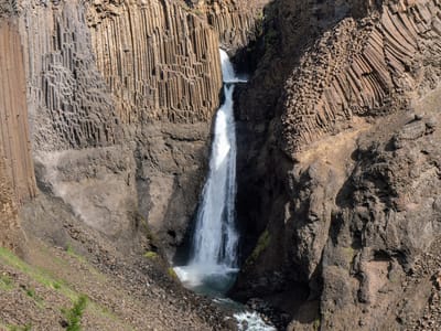 Hengifoss: Lovely Litlanesfoss
