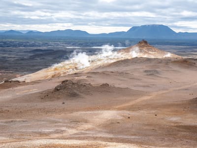 Lake Mývatn Geothermal Area: Along the Mt. Námafjall hike