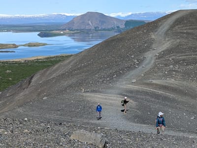 Lake Mývatn Geothermal Area: Hverfjall Crater Hike