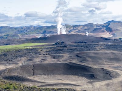 Lake Mývatn Geothermal Area: Hverfjall Crater Hike