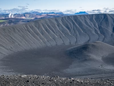 Lake Mývatn Geothermal Area: Hverfjall Crater Hike