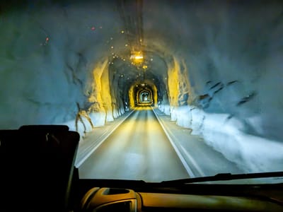 Búðardalur: Scary tunnel