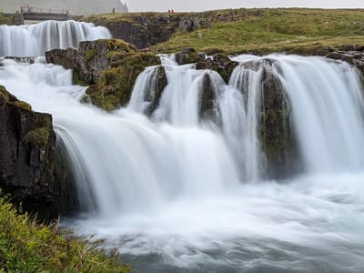Snæfellsnes Peninsula - Grundarfjörður (Kirkjufell): Kirkjufellsfoss