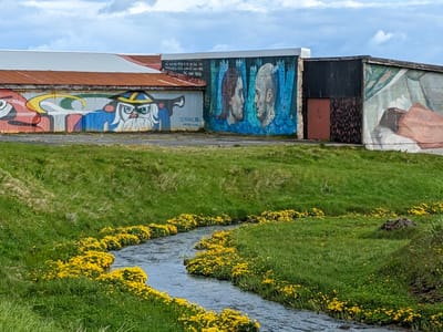 Snæfellsnes peninsula - Hellissandur: Hellisandur Street Art