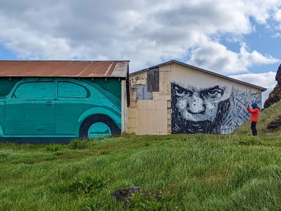 Snæfellsnes peninsula - Hellissandur: Hellisandur Street Art