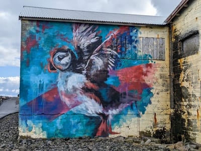 Snæfellsnes peninsula - Hellissandur: Hellisandur Street Art