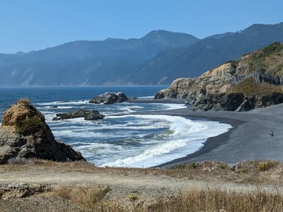 The Lost Coast: Black Sands Beach