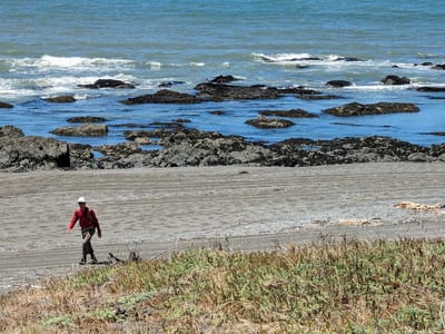 The Lost Coast: Heading off along the Lost Coast
