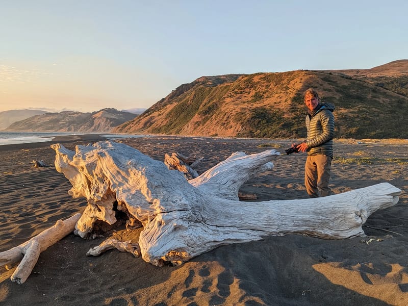 Beach by Mattole Campground