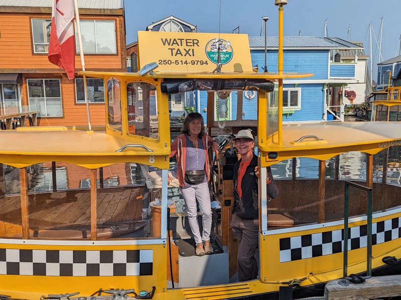 Cute little water taxis