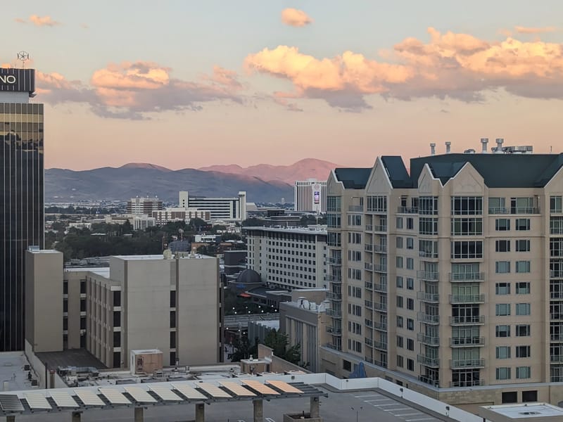 Reno skyline