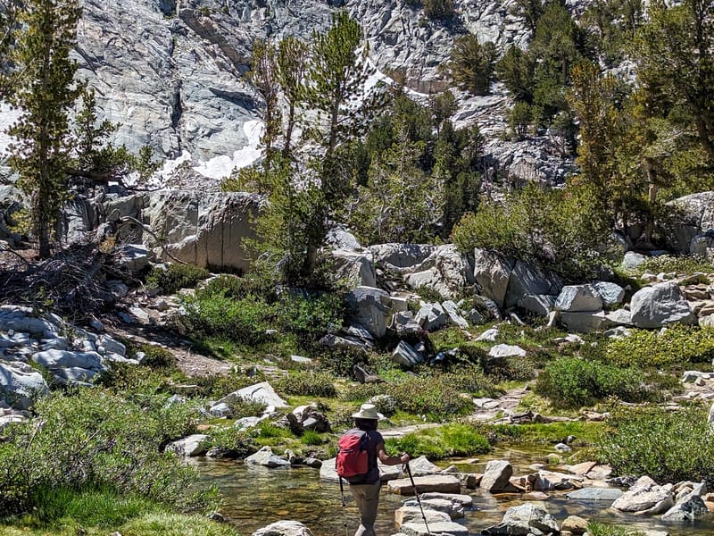 Getting closer to Gem Lake